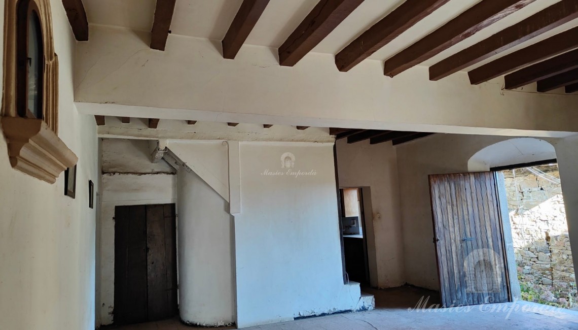 Main living room of the farmhouse 