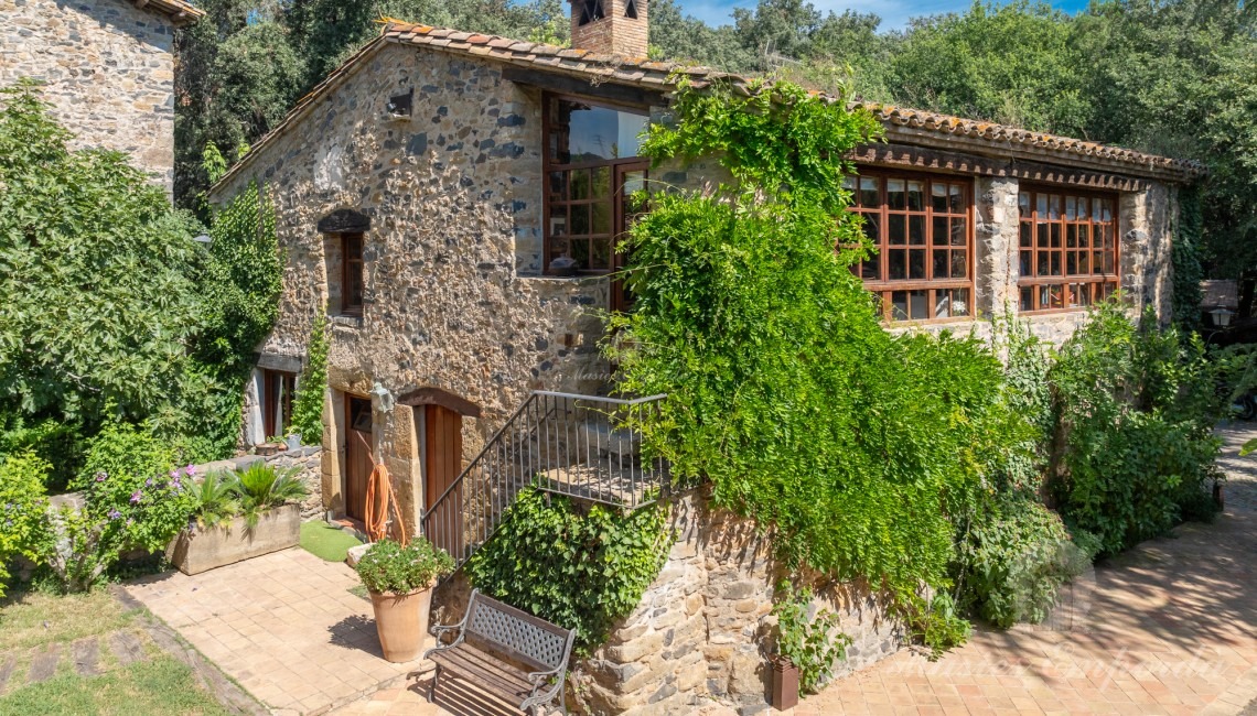 Façade of the annexe to the farmhouse 