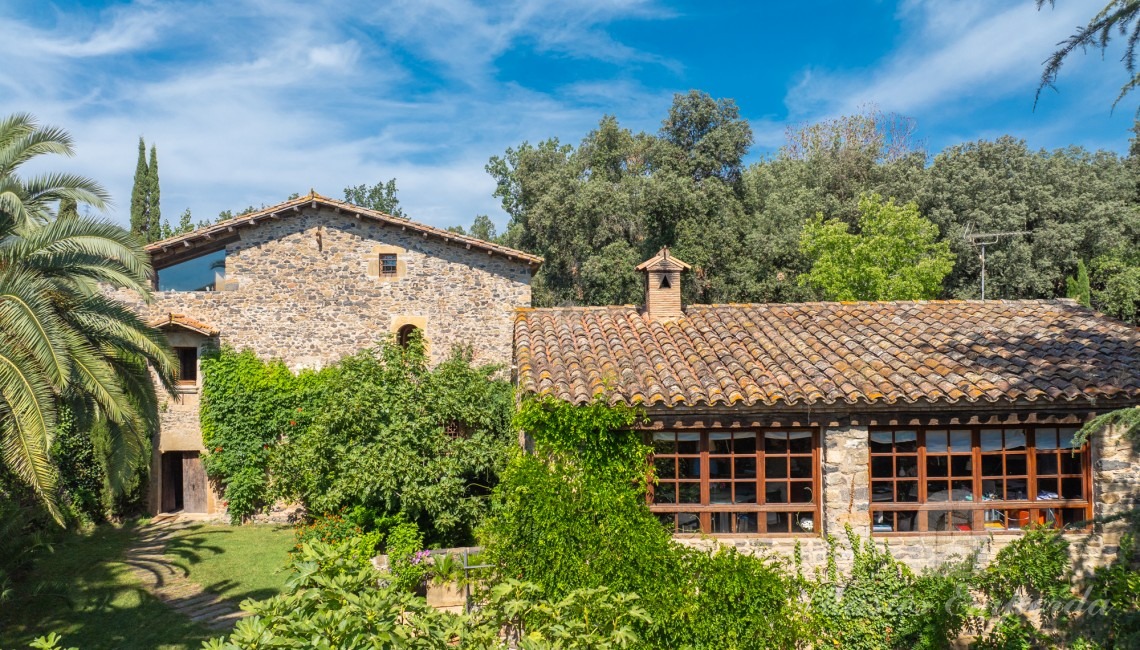 Façade of the annexe to the farmhouse 