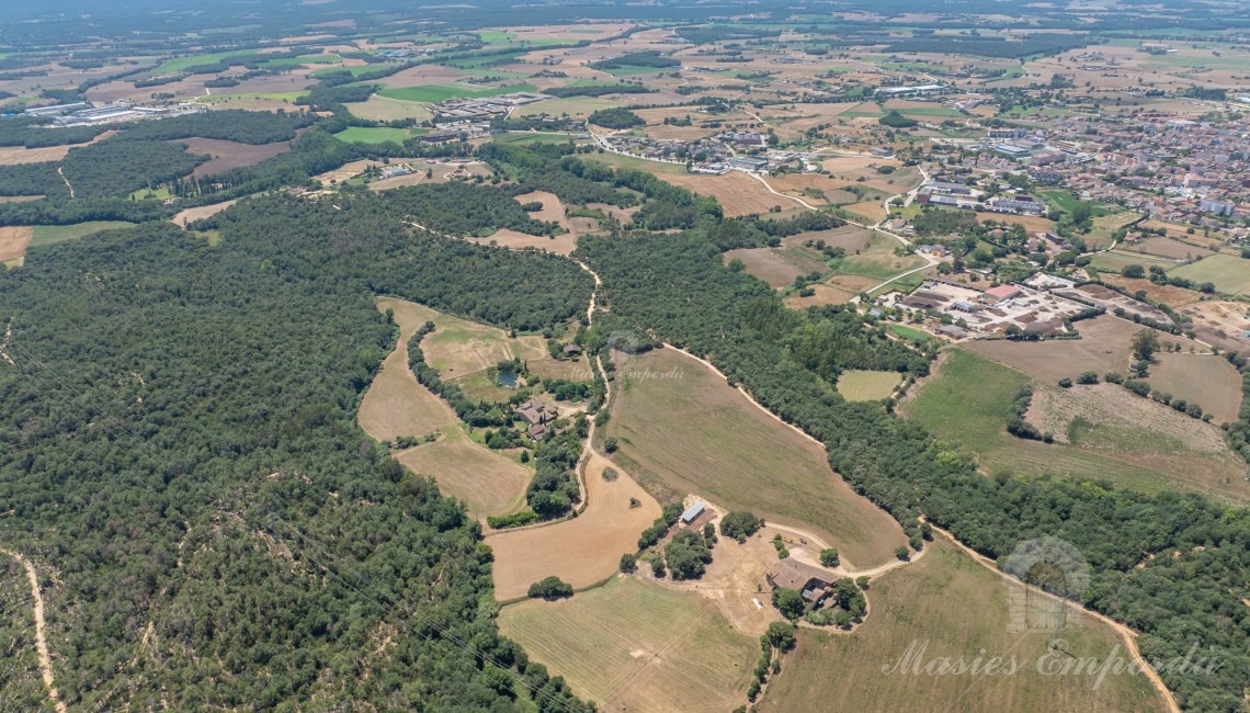 Panoramic view of the property