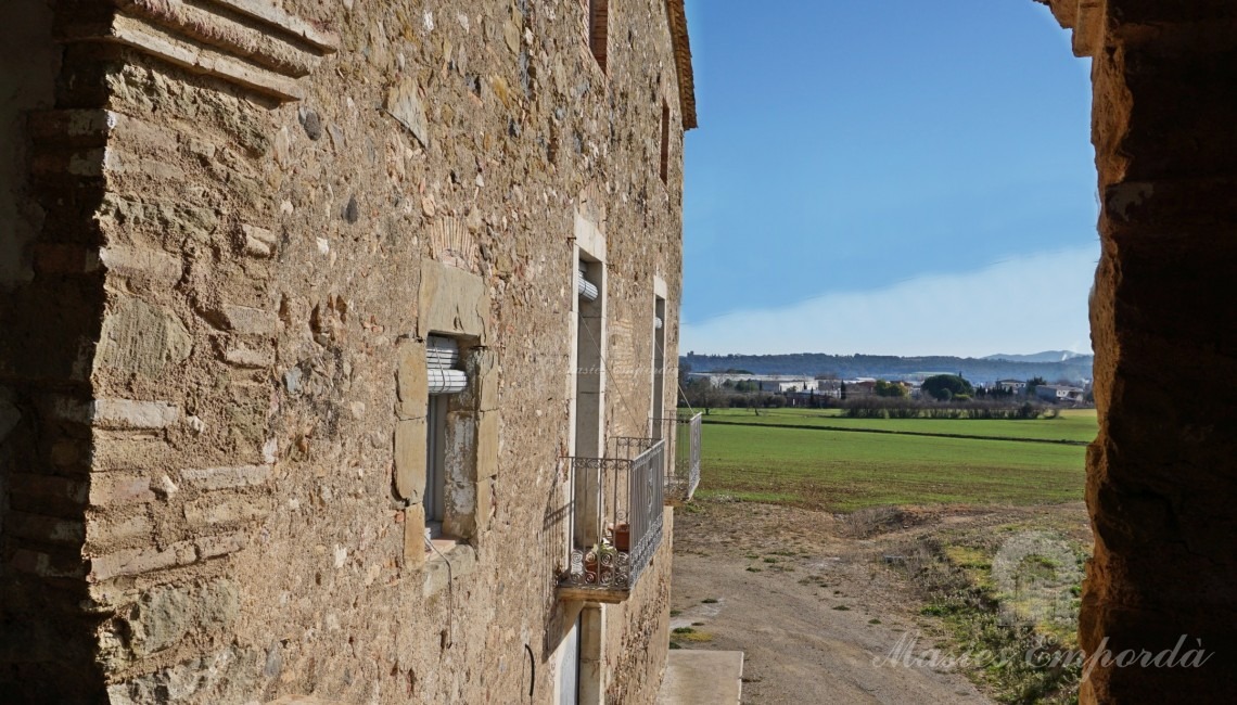 Views from the arcaded terrace on the first floor