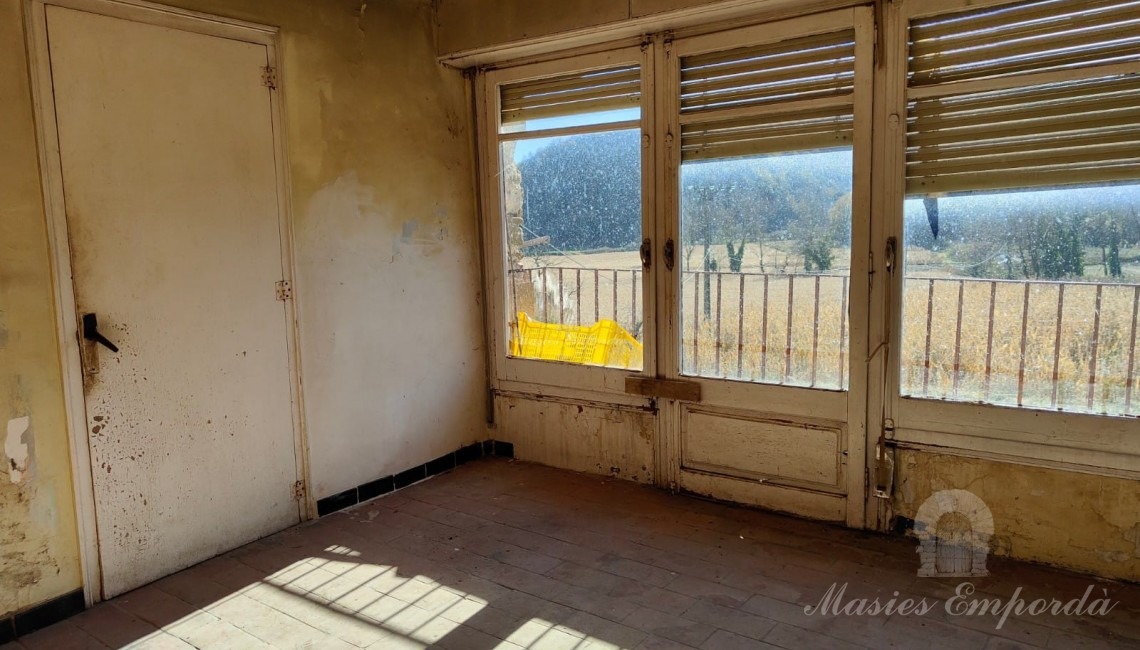 Rooms of the ground floor of the farmhouse 