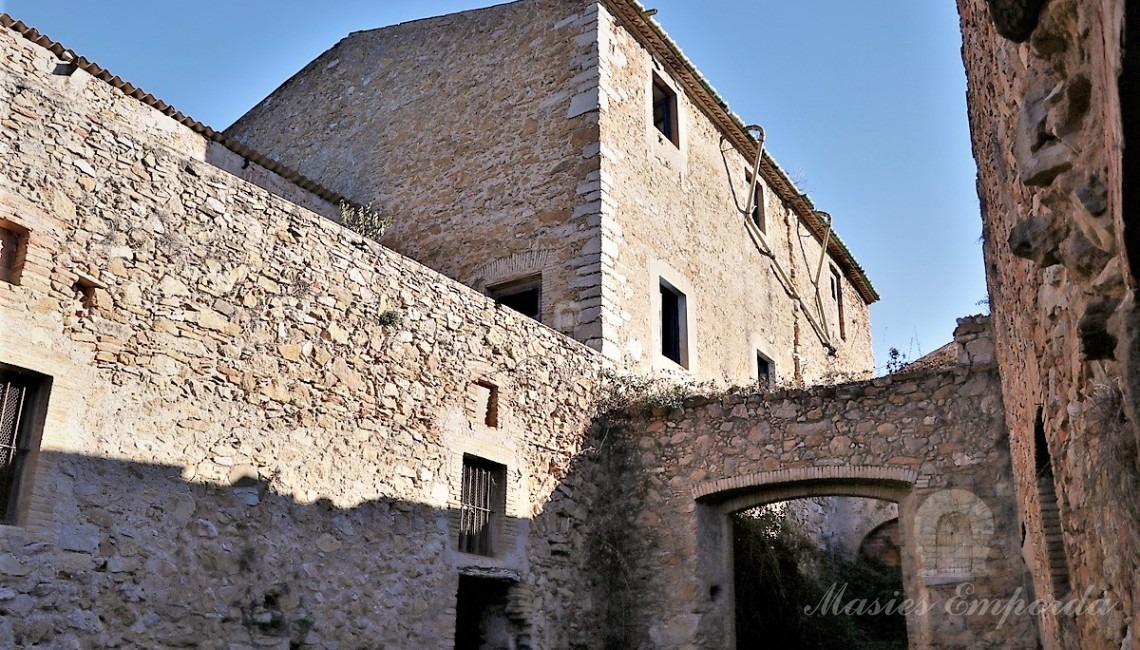 Inner courtyard of the farmhouse