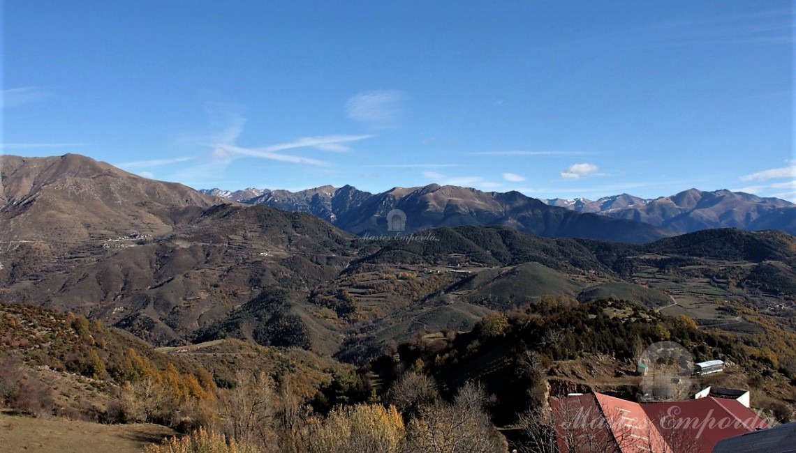 Views from the terrace of one of the houses