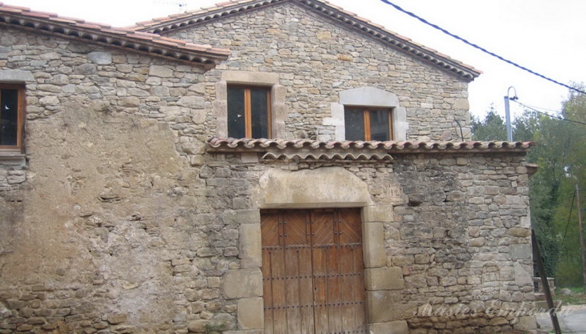 Facade of the house