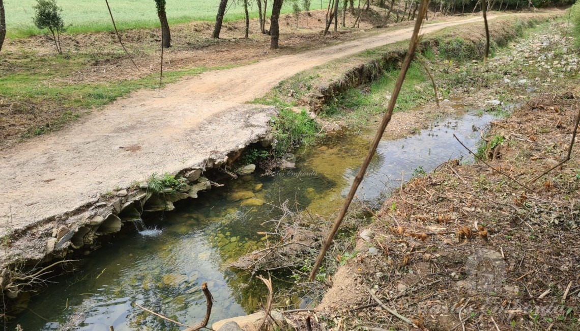 River running through the property