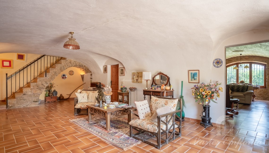 Entrance hall of the house 