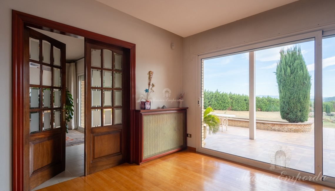 Main living room and terrace