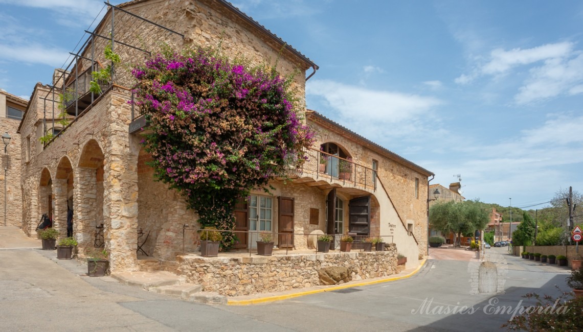 Front view of the house