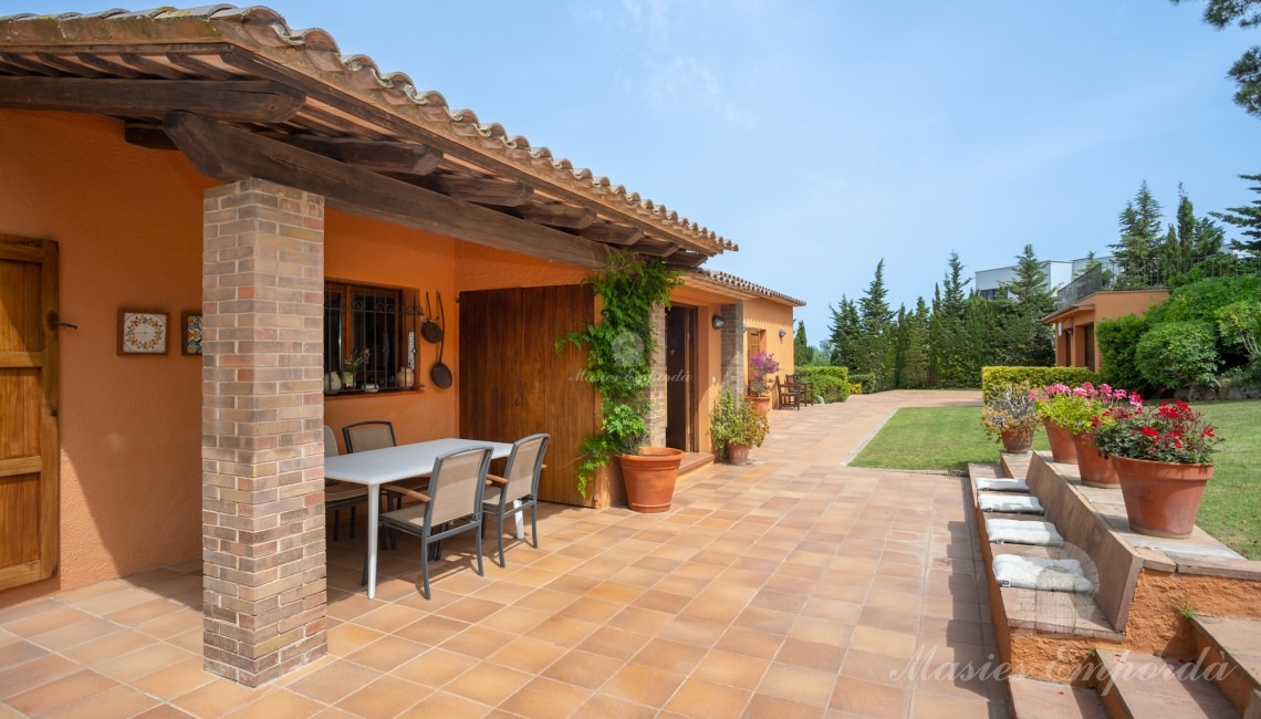 Porch of the house 