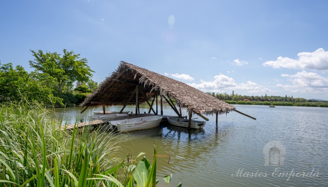 Vistas del embarcadero del lago