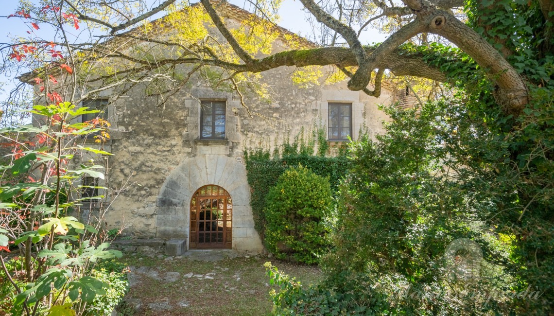 Façade of the farmhouse