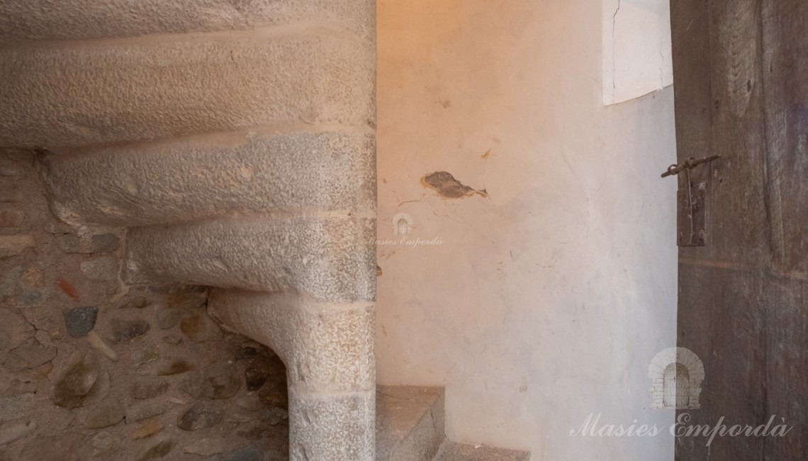 Staircase leading to the tower