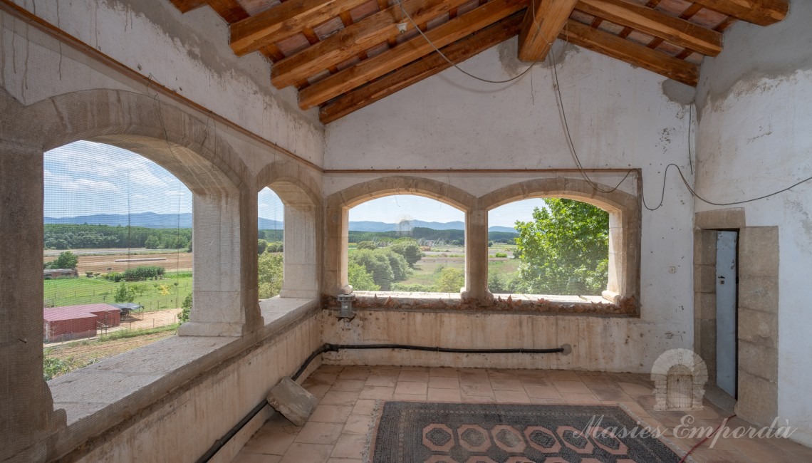 Terrace and porch on the third floor 