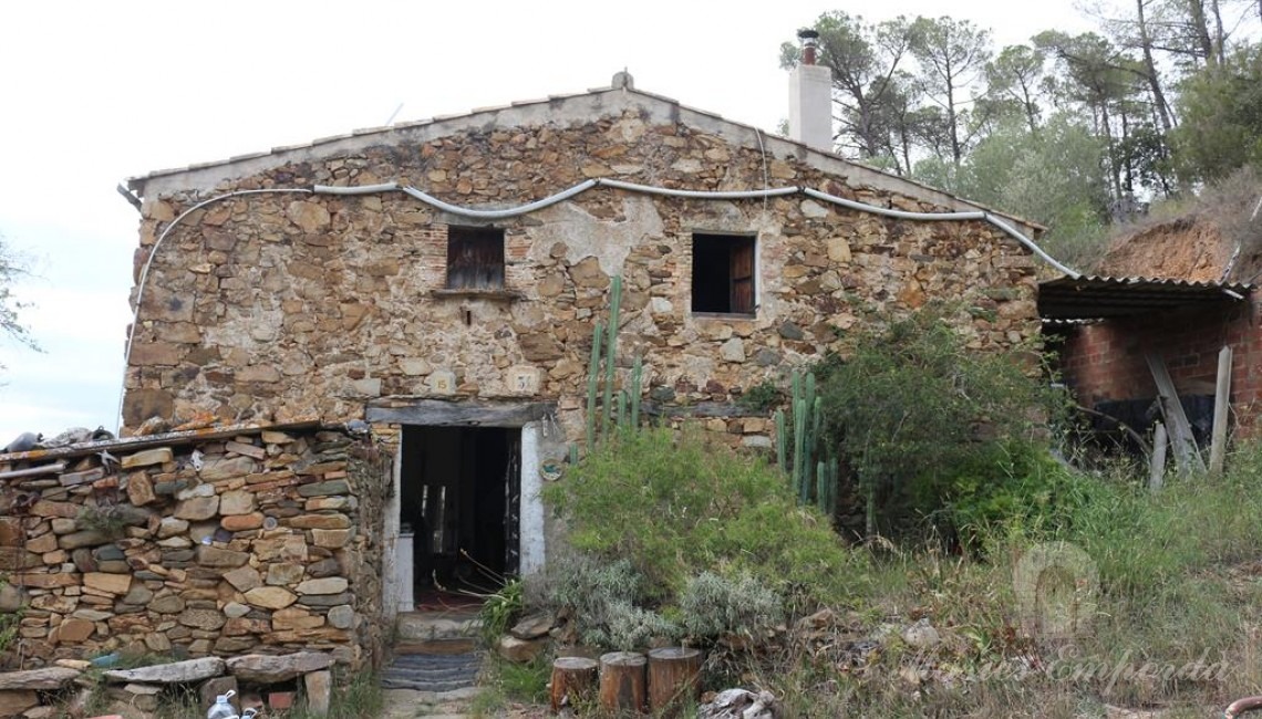 Façade of the farmhouse 