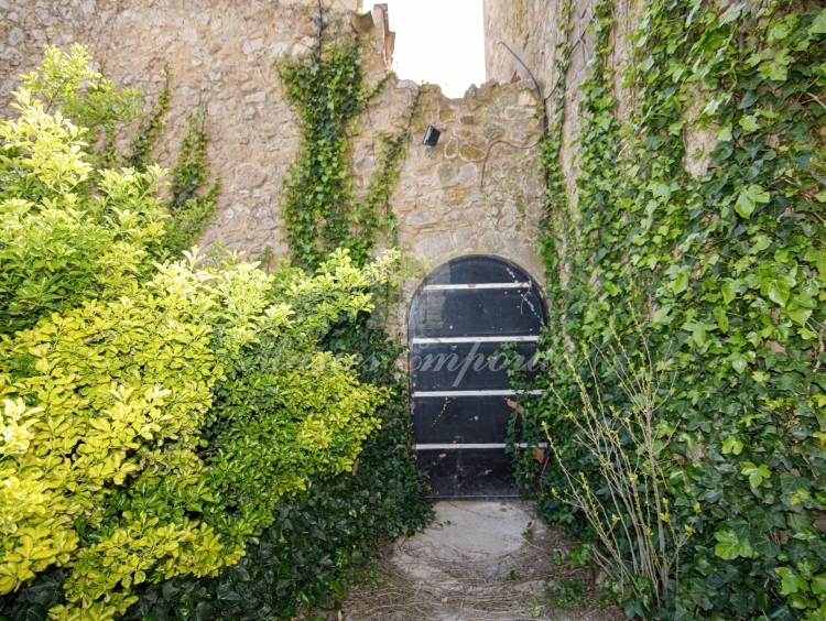 Entrance to the farmhouse