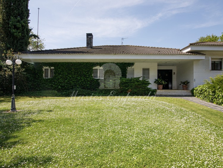 Views of the house and garden