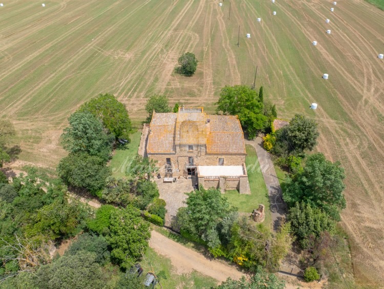 Views of the farmhouse and the plot