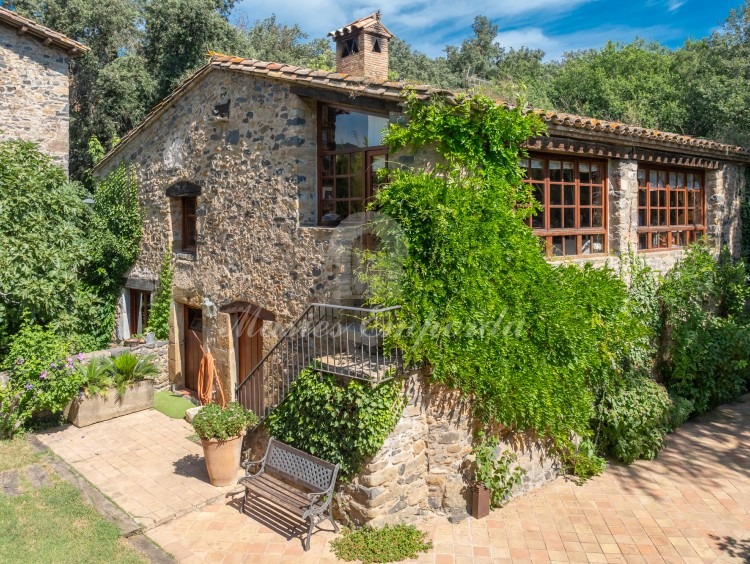 Façade of the annexe to the farmhouse 