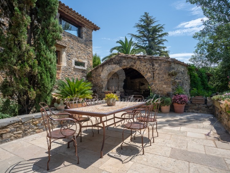 Porch and terrace on the first floor