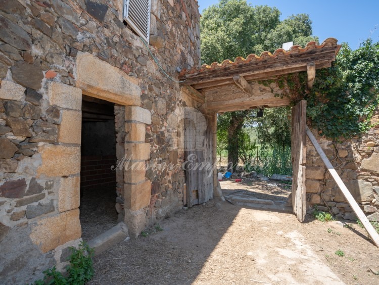 Inner courtyard of the farmhouse