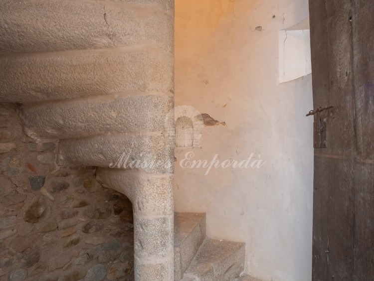 Staircase leading to the tower